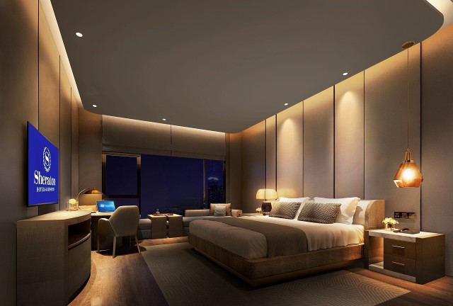 夜晚的城市卧室最迷人