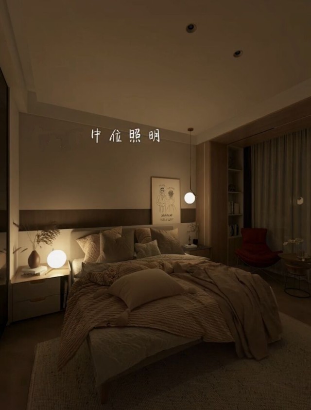 夜晚的城市卧室最迷人