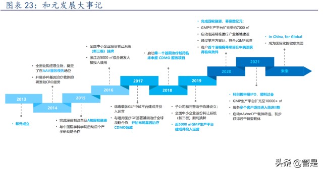 细胞基因疗法-和元生物研究报告