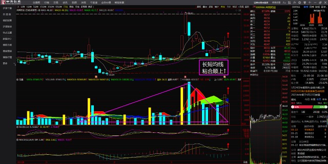 共同药业300966长短期均线粘合顺上看多跟踪