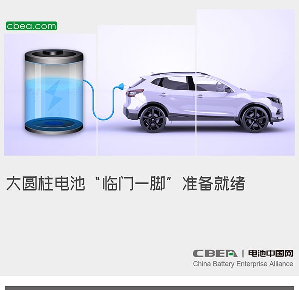 大圆柱电池“临门一脚”准备就绪
