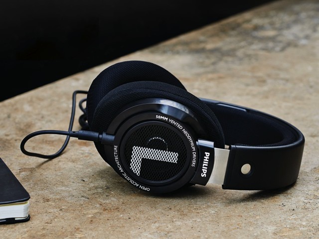 爆款hifi监听耳机飞利浦shp9500特价419元