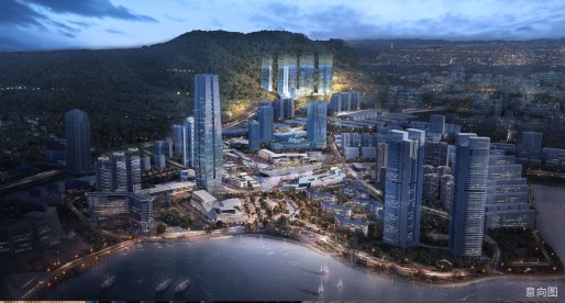 临海揽山蛇口半山山海臻境新世界黄伟湾区封面美学作品