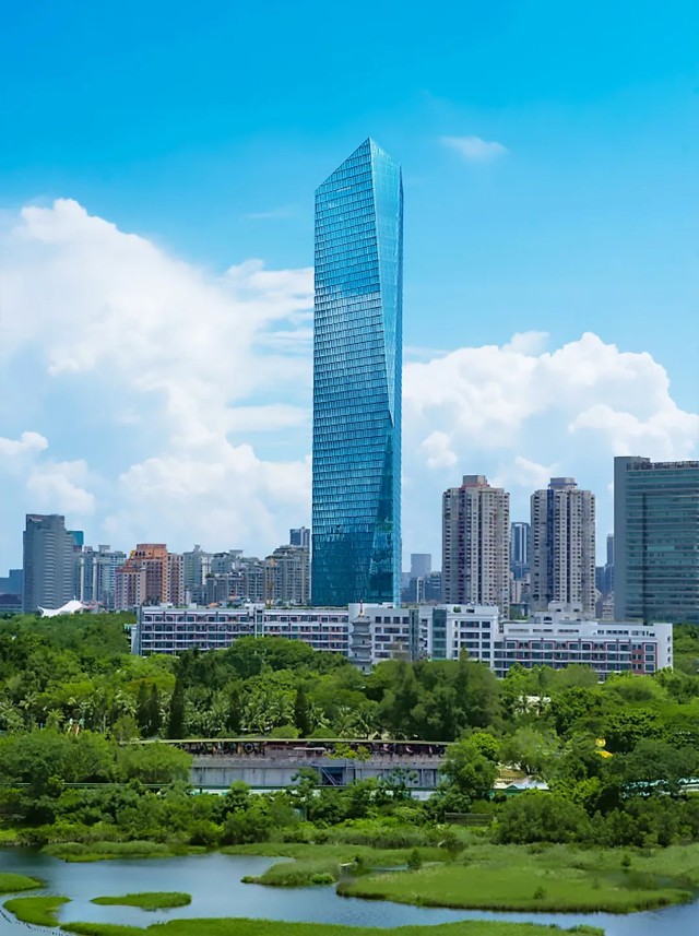 金螳螂办公空间新作深圳华侨城集团总部300米钻石大厦闪耀深圳湾