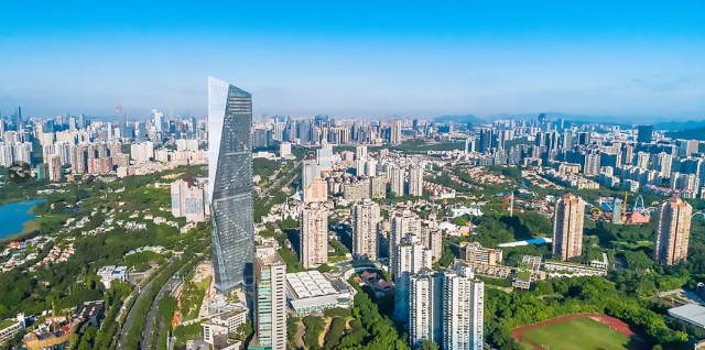 金螳螂办公空间新作深圳华侨城集团总部300米钻石大厦闪耀深圳湾