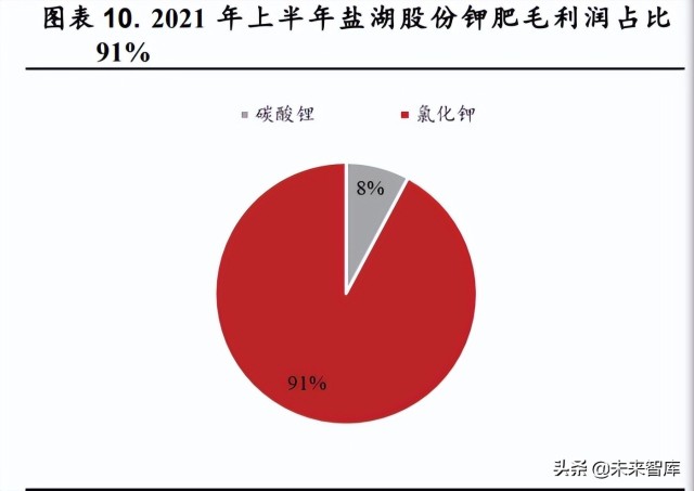 鹽湖股份是國內成立最早,規模最大的鉀肥企業,鉀肥對公司業績起到