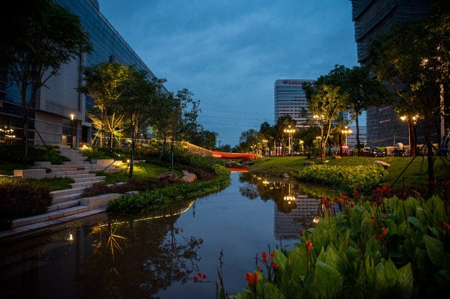 一条蓝色命脉的重生激发羊城新活力广州大坦沙岛