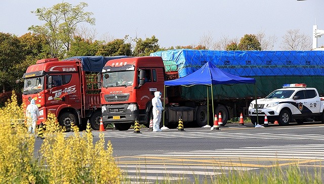 交通部核酸結果健康碼體溫均正常的貨車司機各地應直接放行