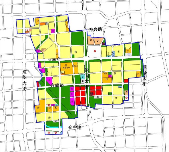石家庄方村规划图图片