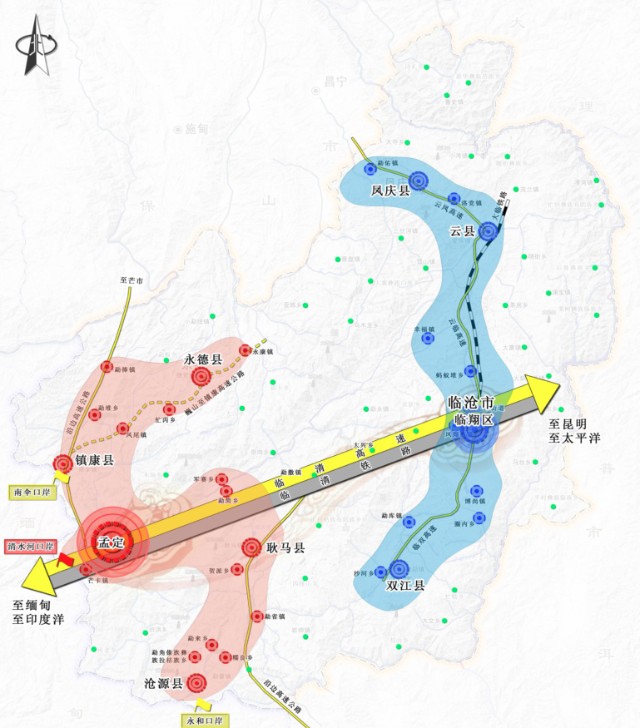 2022年临沧市产业布局及产业招商地图分析