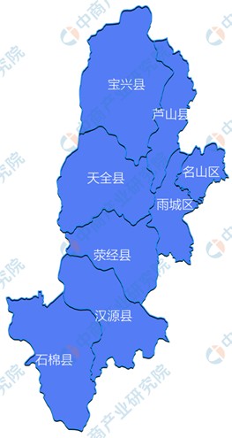 2022年雅安市产业布局及产业招商地图分析