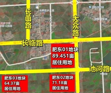 肥东县fd202201位于撮镇镇大众路与长临路交口西南角,89.