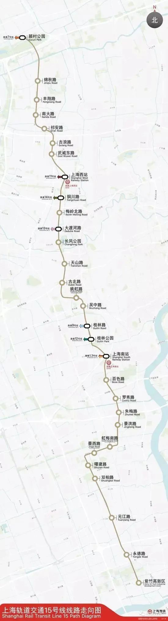 线路通车后,不仅奉贤市民可以一站直达市区,到顾村,长风,桂林公园和