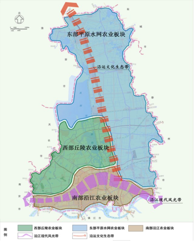 2022年扬州市产业布局及产业招商地图分析