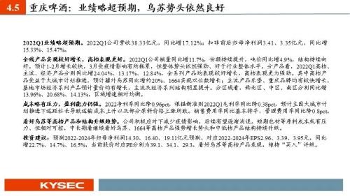 开源证券2022年中期投资策略丨食品饮料：行业逐渐筑底，关注修复机会