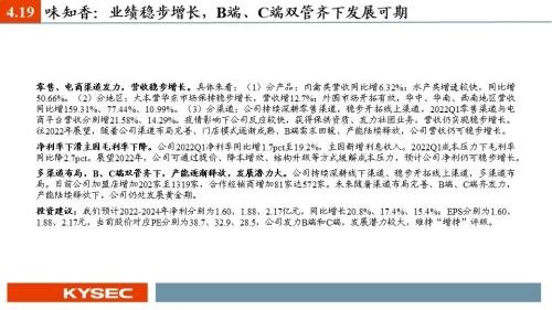 开源证券2022年中期投资策略丨食品饮料：行业逐渐筑底，关注修复机会