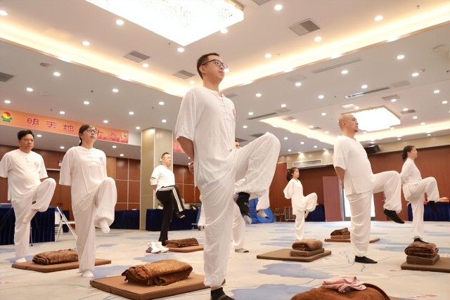 弘扬非遗文化传承经典文明立明堂大力发展非遗传统养生健体功法