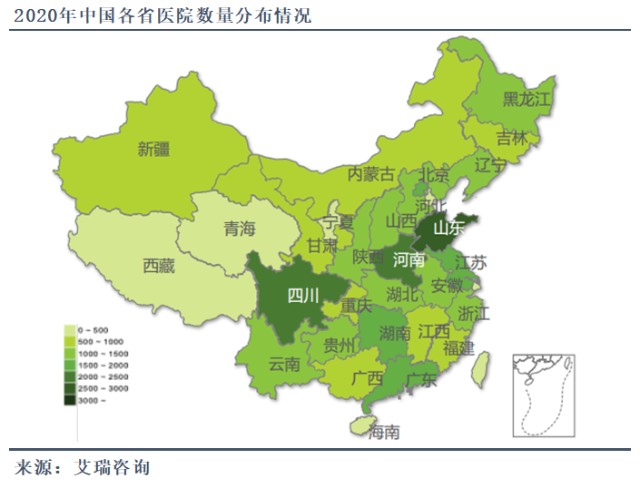 当前我国各地区医疗资源分布不均,医疗服务差异大,将近80%的医疗资源