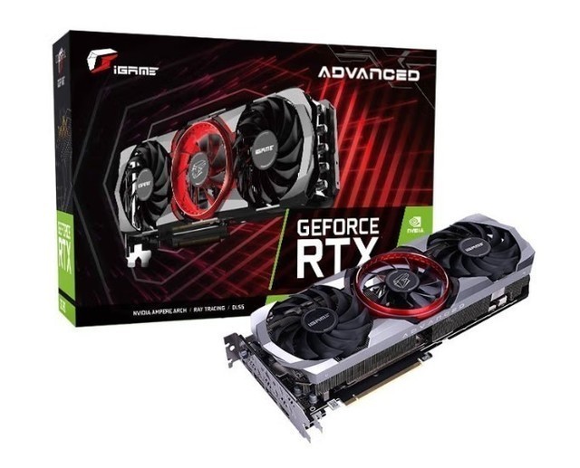 七彩虹rtx 3070 advanced oc 8g lhr显卡直降715元