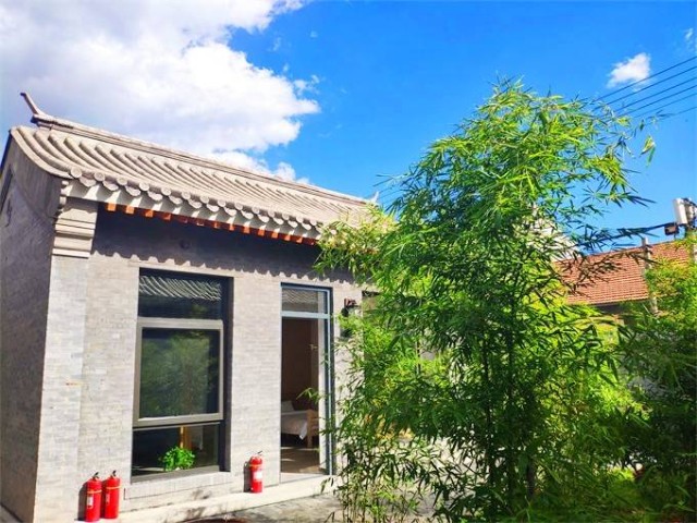 北京延庆康庄荷府民宿世园人家壹号院,占地5000平,10套四合院!