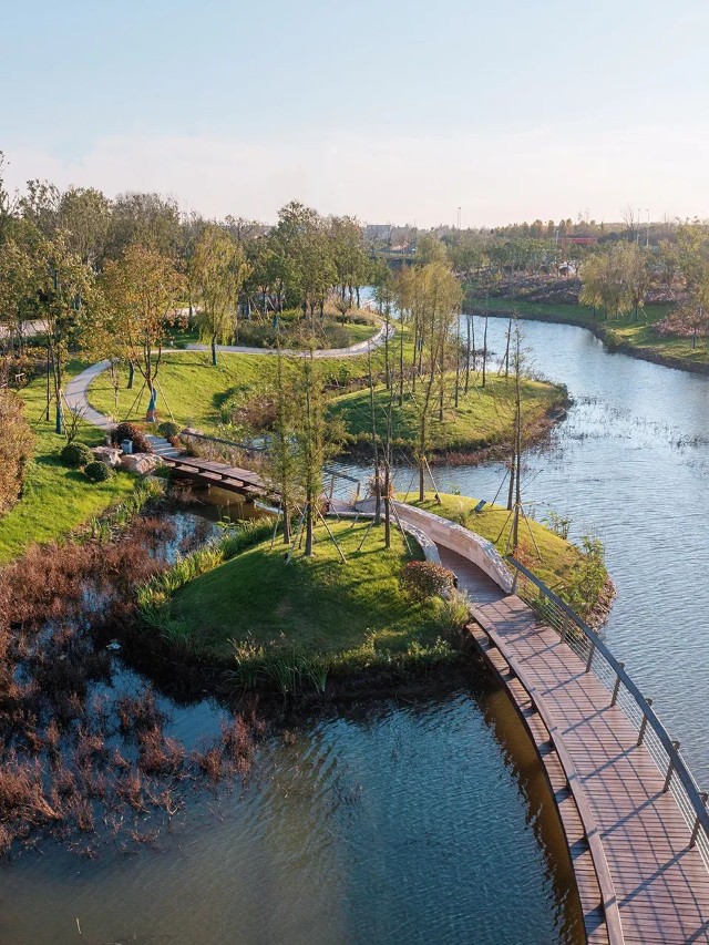 金螳螂景观作品碧水金沙的浪漫盐城金沙湖金陵湖滨酒店