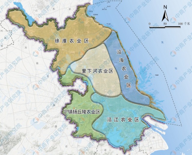 2022年江苏省产业布局及产业招商地图分析