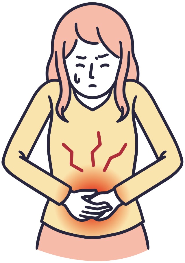 恶性肿瘤出现并且发展到一定程度,也会使女性有难以忍受的腹部疼痛