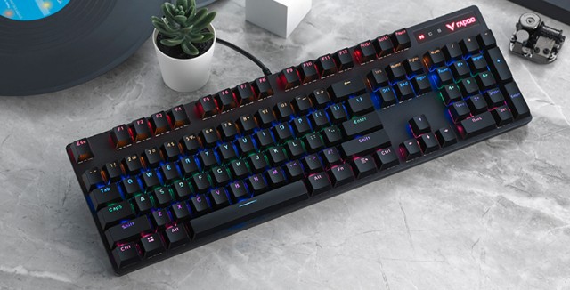 雷柏v500pro机械键盘仅售109元