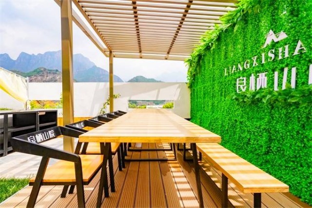 北京房山十渡良栖山院精品民宿青山环抱无边泳池私享盛夏清凉