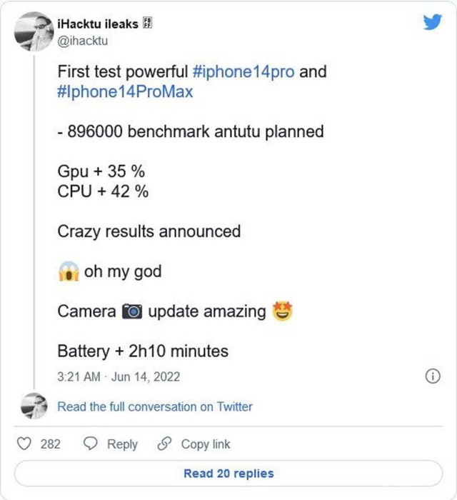 iPhone 14系列硬件大升级 现在马上剧透！