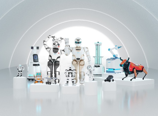 2022世界机器人大会在北京召开,优必选人形机器人亮相大会开幕式