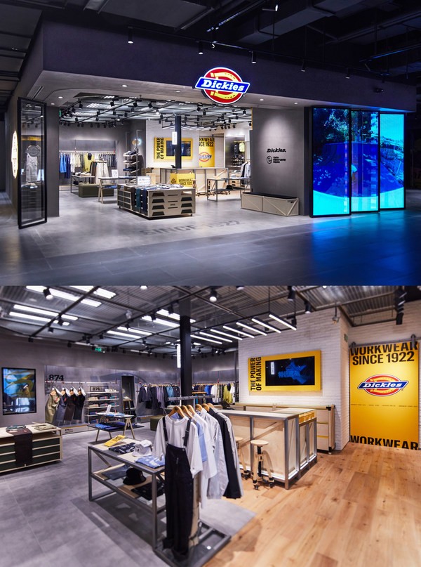 中国大陆首家dickies工装概念店空降上海tx淮海,带来百年工装潮流文化