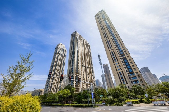 万科中央公园实景交付重新定义太原新豪宅